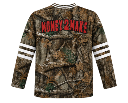 Money2Make “Built Different” Camo Hockey Jersey