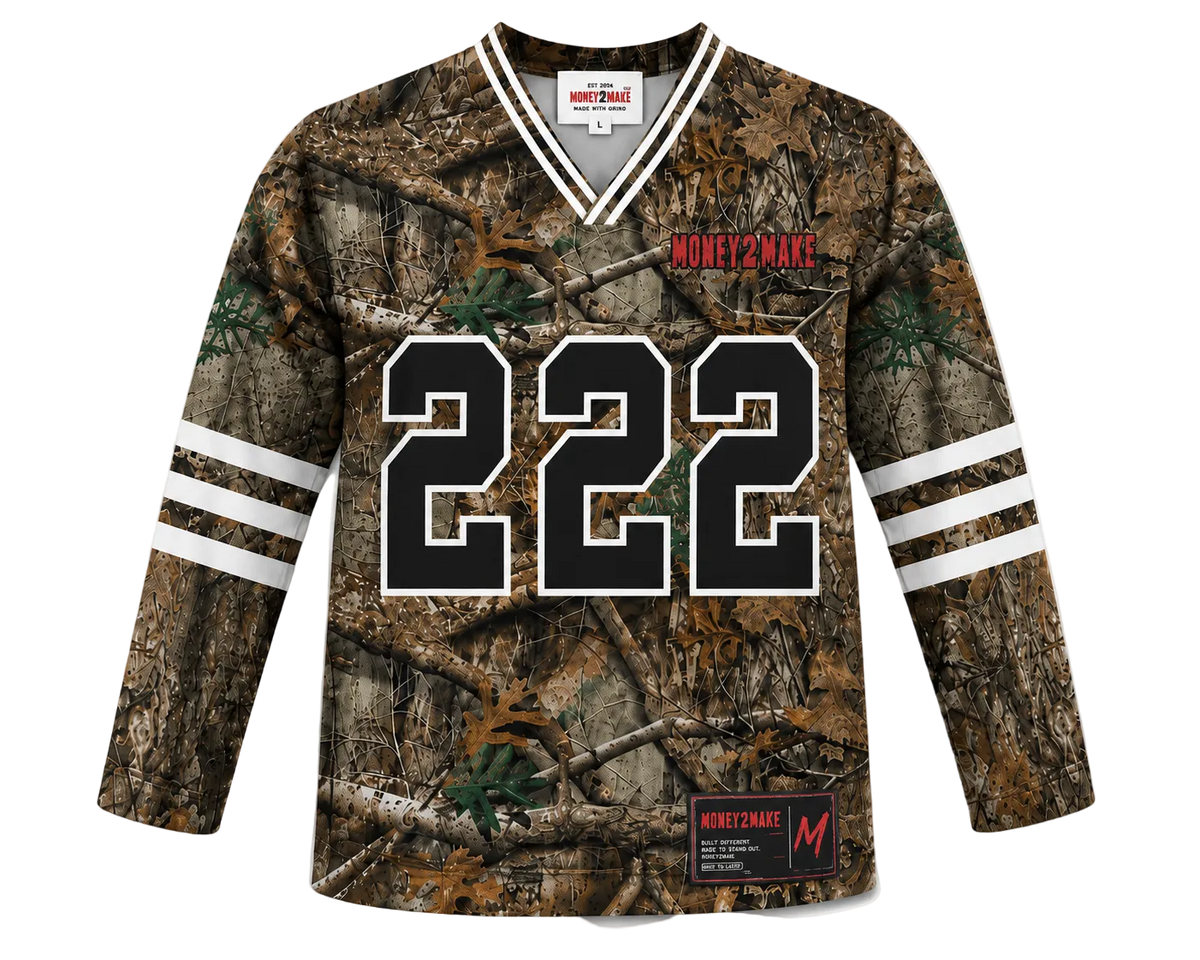 Money2Make “Built Different” Camo Hockey Jersey